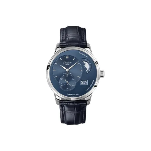 Glashütte Original Автоматический Механический Мужской Часы PANO 40 мм Синий