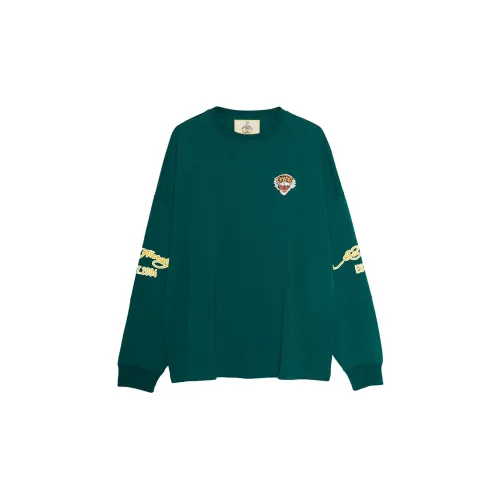 Ed Hardy Длинный рукав Т-рубашка Унисекс Зеленый