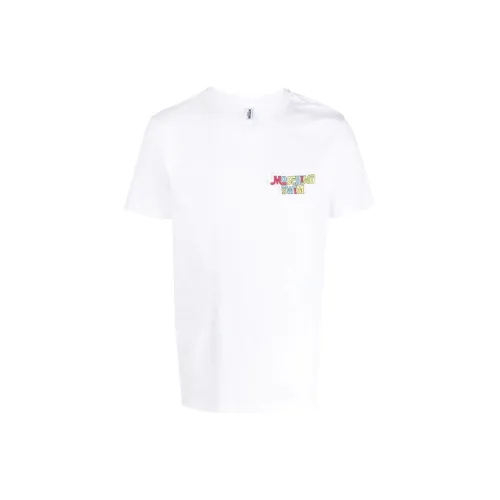 MOSCHINO Белая Мужская T-Рубашка