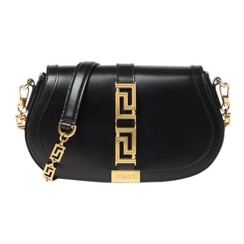 FANSIZHE Телячья кожа Портативная Сумка через плечо Сумка на плечо Женская Черная