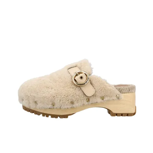 See By Chloe Домашние тапочки Женские Бежевые