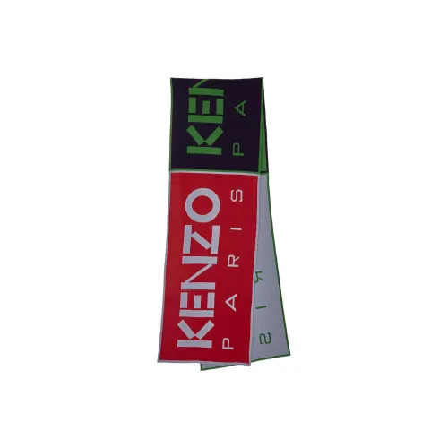 KENZO Вязаные шарфы Многоцветный Мужской