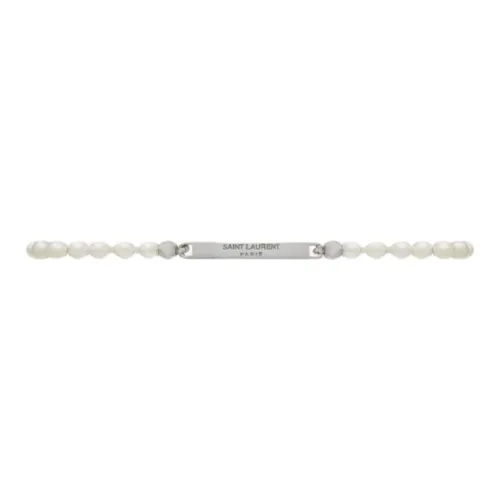 SAINT LAURENT Браслеты Silver Men's