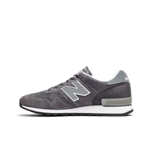 New Balance NB 670 Low Топ Марафон Беговые кроссовки Мужской Серый