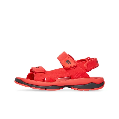 Balenciaga Tourist Пляжные сандалии Мужской Красный