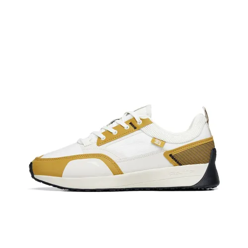 ANTA Life Collection Низкий Топ Casual Мужской Белый Серый Коричневый