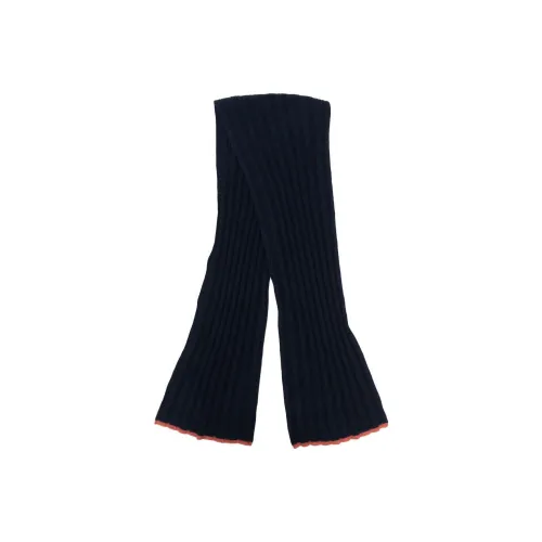 Brunello Cucinelli Кашемир Вязаные шарфы Морской синий Kids