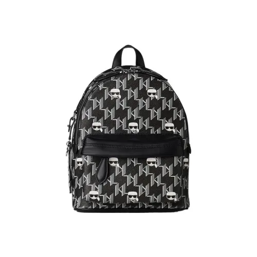 Karl Lagerfeld Eco кожа рюкзак маленький женский черный