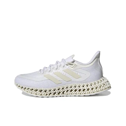 Adidas 4D FWD Slip-resistant Abrasion-resistant Breathable Low-top Casual Running Shoes Women's White Adidas 4D FWD Противоскользящий Устойчивый к истиранию Дышащий Низкий Топ Повседневные Беговые Кроссовки Женские Белые