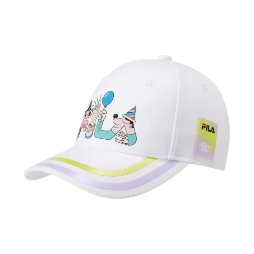 FILA Хлопок Кепки Белый Kids