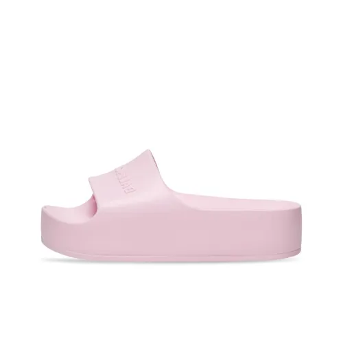 Balenciaga Стильный Шов Step Sandals Женские Светло-Розовые