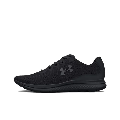 Under Armour Charged Impulse 3 Low Топ Повседневные Беговые Кроссовки Мужские Черные
