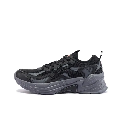 361° Противоскользящий Износостойкий Дышащий Легкий Низкий Топ Беговые кроссовки Мужской Raven