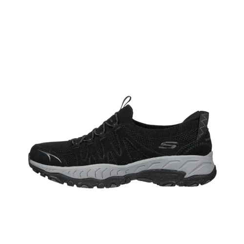 Skechers Skech Air Dynamight Амортизация Износостойкий Низкий Топ Повседневная Обувь Женская Черная