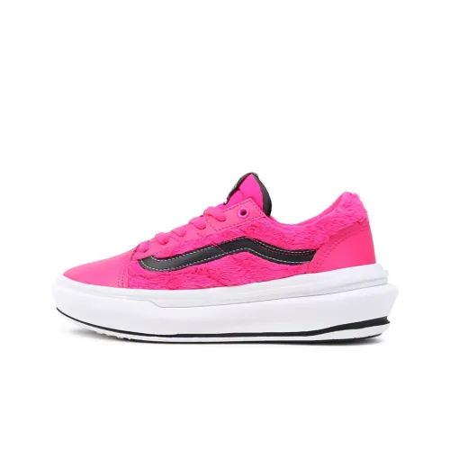 Vans Old Skool Collection Overt Comfycush Low Топ Скейтборд Кроссовки Унисекс Розовый Черный