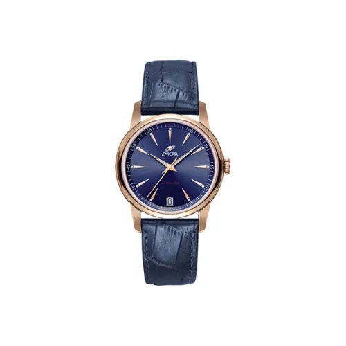 ENICAR Механический Movement Женские часы 32 мм Синие