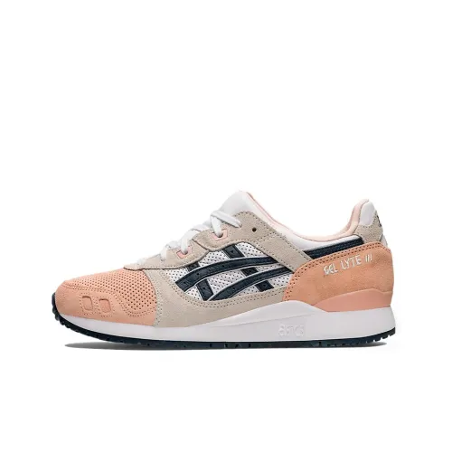 Asics Gel Lyte 3 Low Топ Casual Мужской Розовый Коричневый