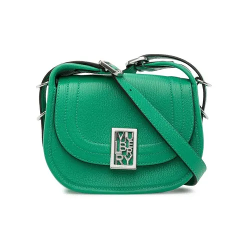 Mulberry Кожа Сумка через плечо Сумка на плечо Мини Женская Зеленая