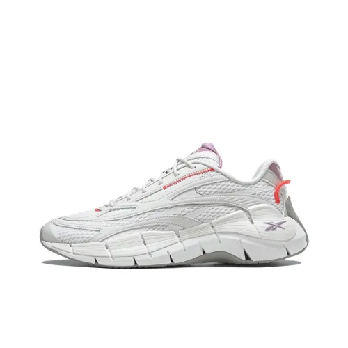 REEBOK Zig Kinetica 2,5 Low Беговые кроссовки Унисекс Серый Белый