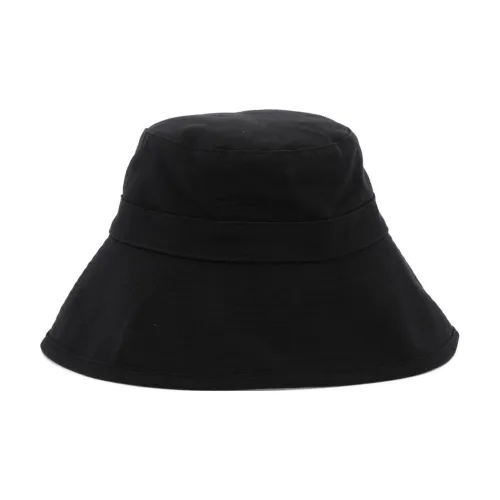 Jacquemus Cotton Bucket Hats Черный Мужской