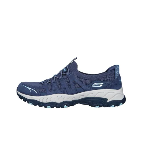 Skechers Skech Air Dynamight Амортизация Износостойкий Низкий Топ Повседневная Обувь Женская Синяя