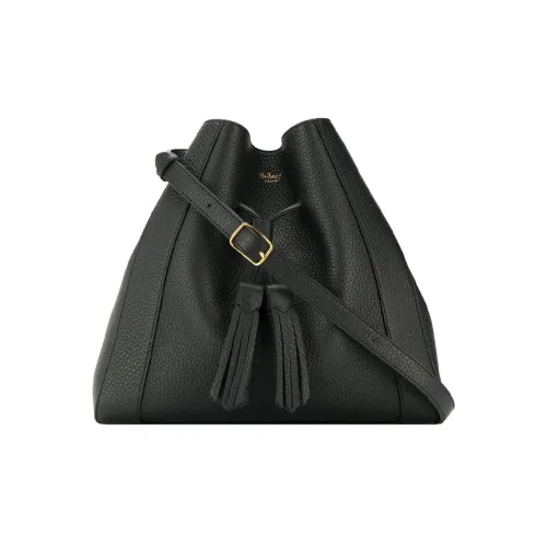 Mulberry Сумка через плечо из коровьей кожи маленькая женская черная