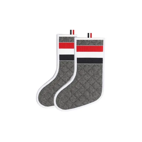 THOM BROWNE Средне-серый Унисекс MID Носки до икры