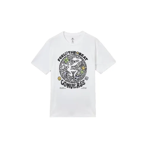 Конверс Белая Унисекс Футболка