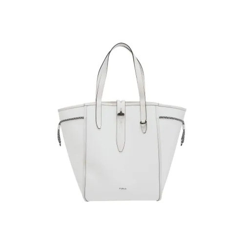 Furla Net Collection Sorrento Телячья кожа Тоут Сумка Сумка для покупок Сумка Сумка через плечо Женская Белая