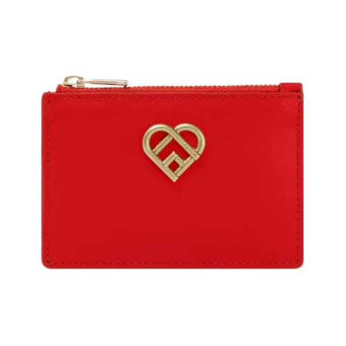 Furla My Joy Taita Телячья кожа Сумка для документов Держатель для карт Маленький Женский Красный