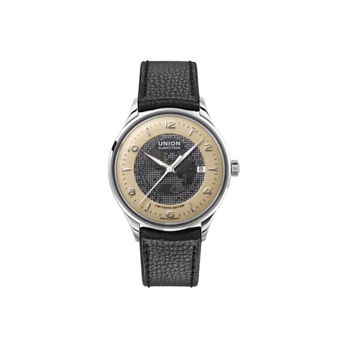 UNION GLASHUTTE/SA Автоматический Механический Мужской Часы из Коллекции Noramins 40 мм Черные