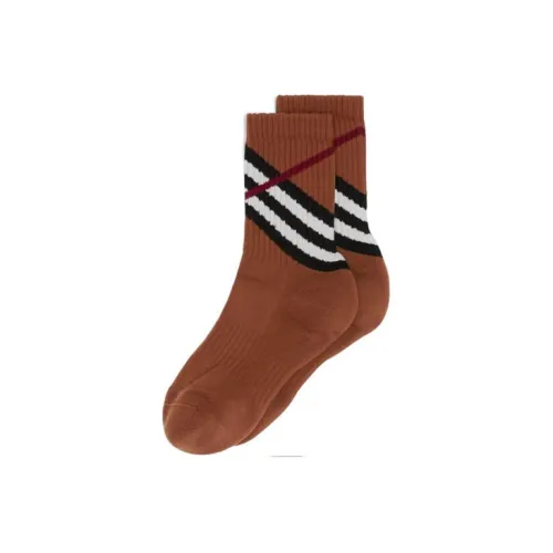 Burberry 1 шт Коричневый Женские Носки MID до икры