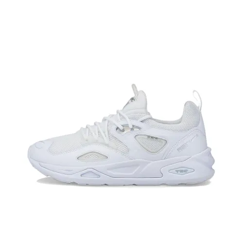 PUMA Trc Blaze Triple Low Топ Спортивная Повседневная Обувь Мужская Белая