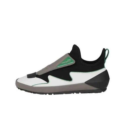 Ferragamo Спортивная повседневная обувь Женская Черный Белый Зеленый