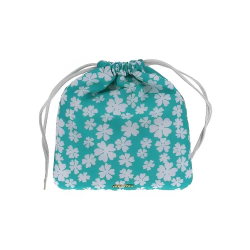 MIU MIU Nylon Clutch Косметичка Женская Green