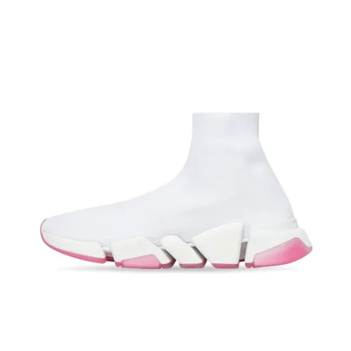 Balenciaga Speed 2,0 High Топ Повседневная обувь Женская Белая