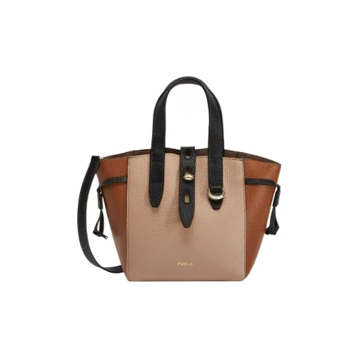 Furla Net Collection GRAIN LEATHER Тоут Сумка Сумка для покупок Портативная Сумка через плечо Мини Женская