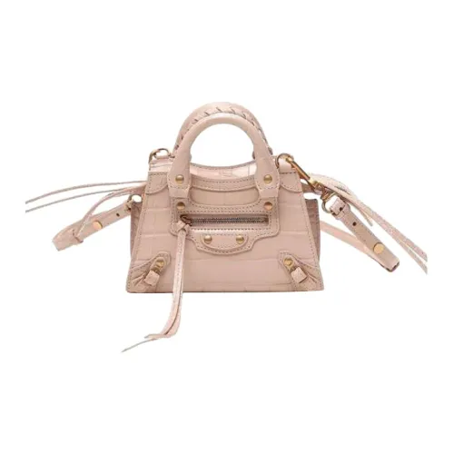 Balenciaga Neo Classic Телячья кожа Сумка через плечо Сумка Extra Mini Женская Светлый Умбра