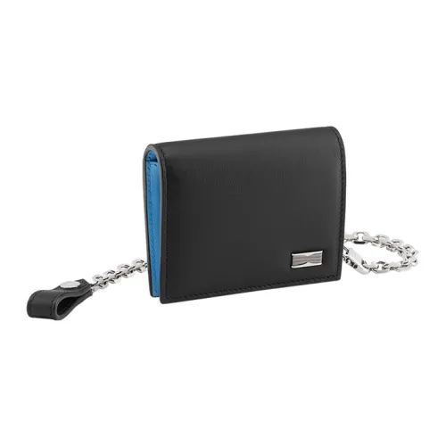 BVLGARI Кошелек из телячьей кожи мужской черный