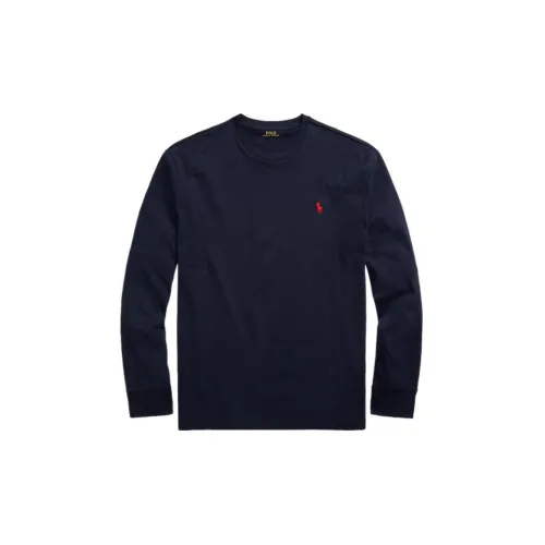 Polo Ralph Lauren FW22 T Рубашка Мужская Темно-синяя