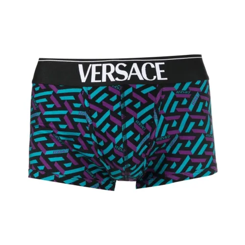 VERSACE Бирюзовый Мужской Боксер-шорты