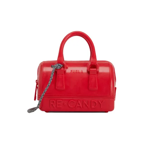 Furla Конфетный Бостон Сумка через плечо Сумка Мини Женский Красный