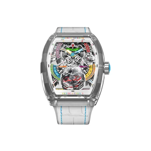 Franck Muller Мужские часы с ручным заводом, механический, 46 мм * 55,9 мм, с открытым механизмом