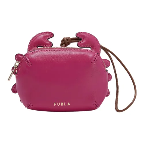Furla Allegra Телячья кожа Клатч Монета Кошелек Женские Фиолетовый