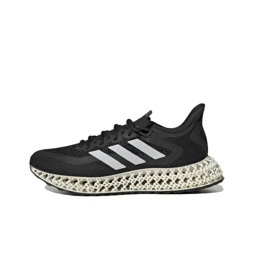 Adidas 4D FWD 2 Slip-resistant Abrasion-resistant Breathable Low-Top Running Shoes Women's Black Adidas 4D FWD 2 Противоскользящие Износостойкие Дышащие Низкие Беговые Кроссовки Женские Черные