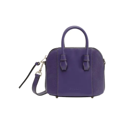 Furla Miastella Телячья кожа Сумка-купол Сумка через плечо Сумка мини Женская Фиолетовая