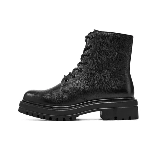 Skechers Короткий Мартин Boot Женские Чисто черный