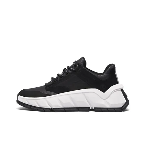 Timberland Tbl Турбо Противоскользящий Устойчивый к истиранию Низкий Топ Спортивная Повседневная Обувь Женская Черный Белый