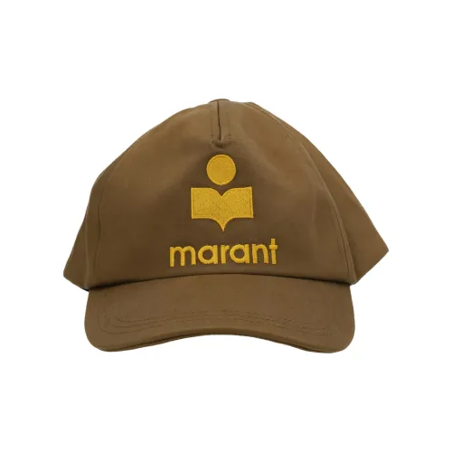 ISABEL MARANT Хлопковые кепки хаки, мужские
