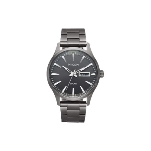 NIXON Солнечный кварцевый механизм, мужские часы, 40 мм, черный